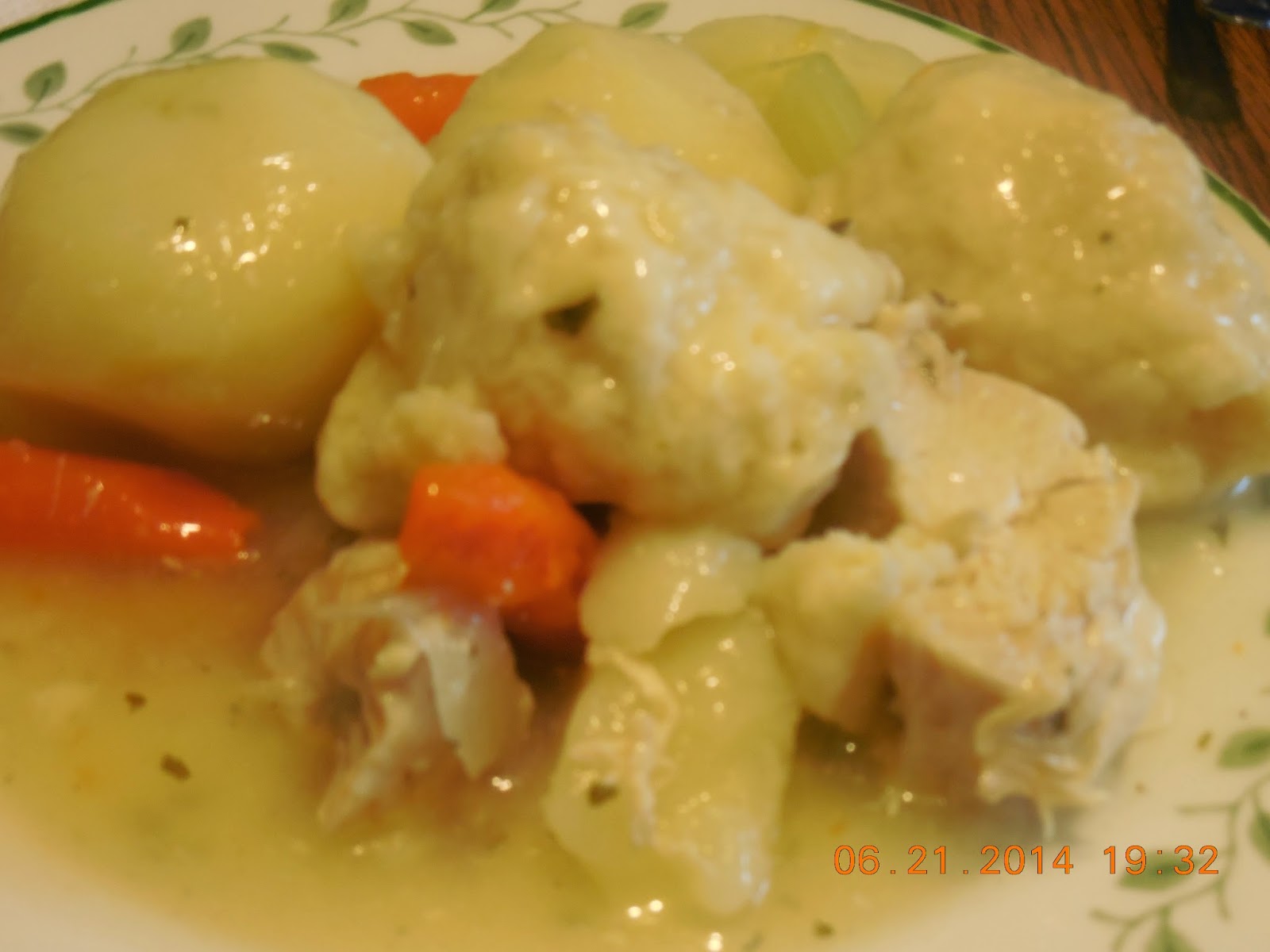 Recipes for Judys' Foodies: Amish Style Chicken & Dumplings from ...
